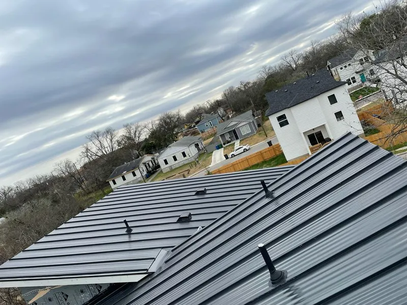 Standing seam metal roof panels with vents for Skylight Repair in Taylorsville